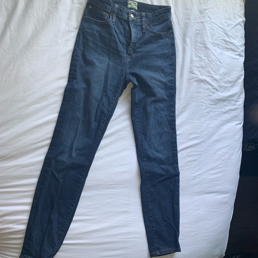 JCREW curvy toothpick jeans
